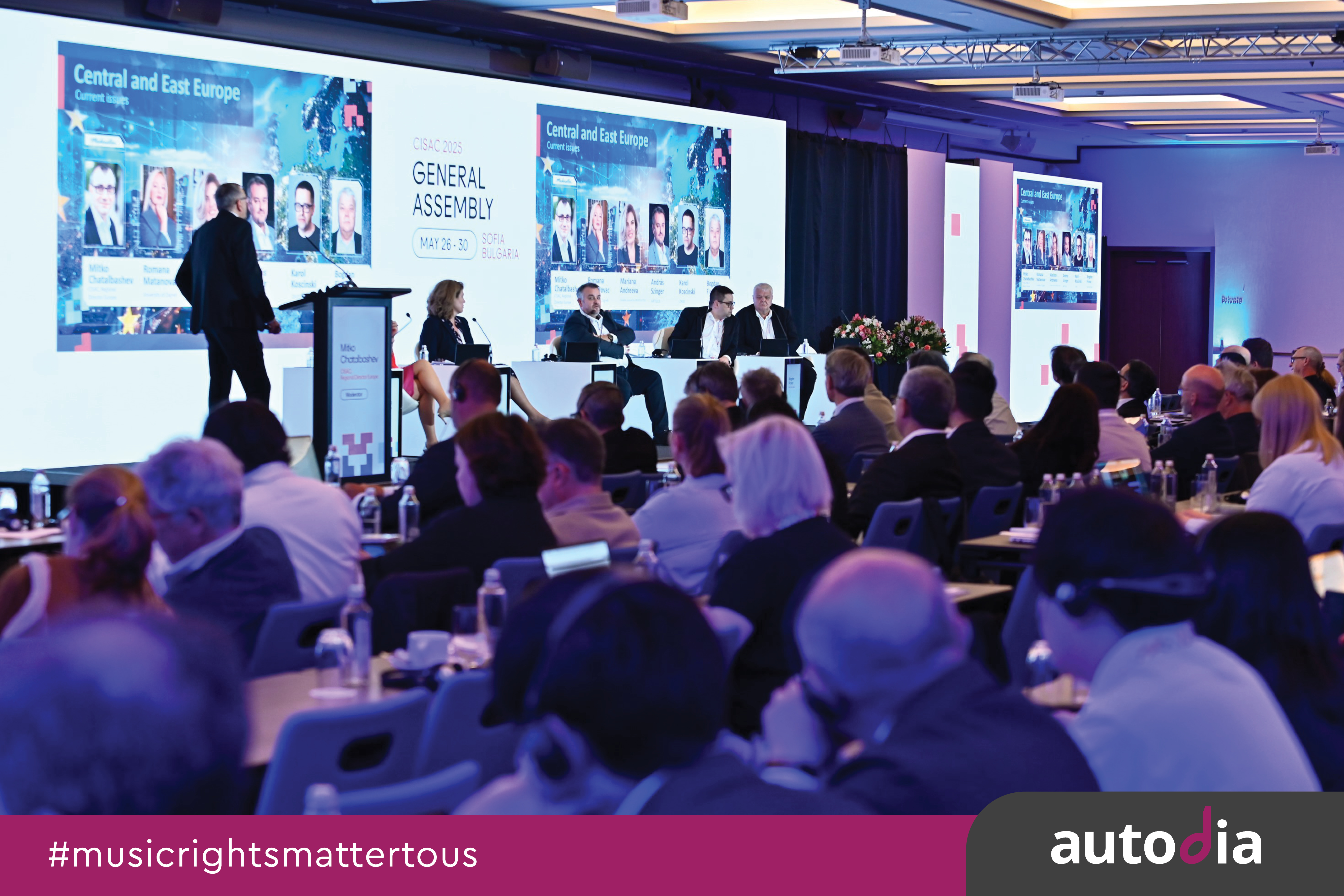 AI tops the agenda of the CISAC General Assembly in Sofia